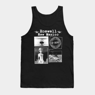 Roswell New Mexico Alien UFO Tank Top